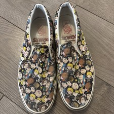 Vans Slip On Peanuts/charlie Brown “The Gang” Sneakers Size Men’s 10 UK
