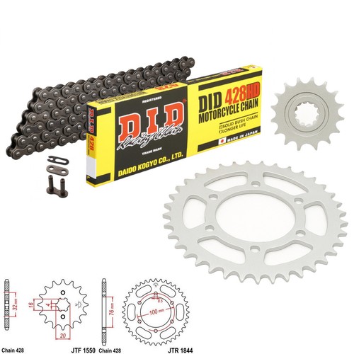 Mt125 chain and sprocket - chain,