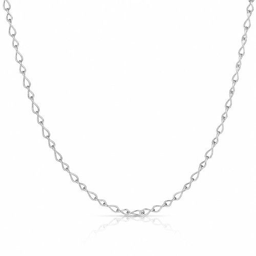 14k white gold 42mm - 14k,