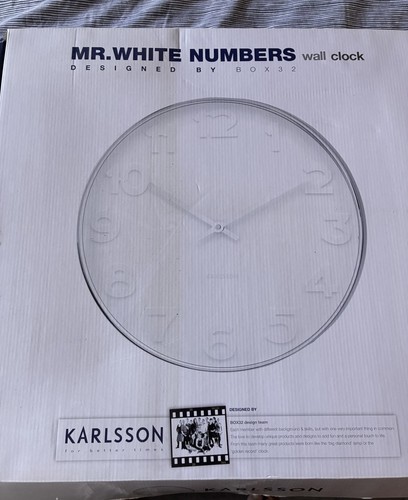 Karlsson white numbers - karlsson,