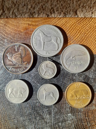 Ireland eire coin - ireland, set