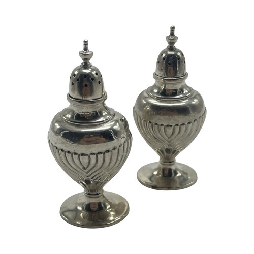 Pair fine silver - of, &
