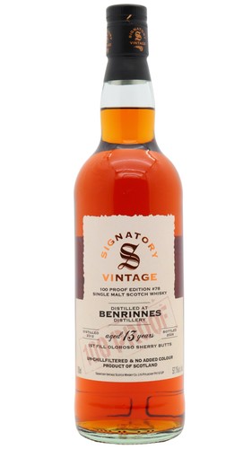 Benrinnes signatory vintage - benrinnes,
