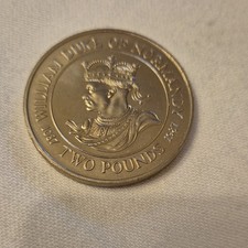 1987 Guernsey two-pound coin 1987 Guernsey two-pound William, Duke of Normandy