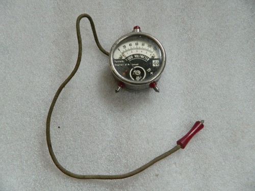 Vintage radio voltmeter - vintage,