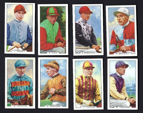 Gallaher famous jockeys - famous,