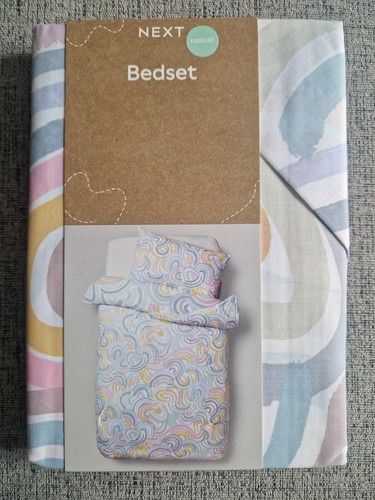 Next absract rainbow duvet - absract,