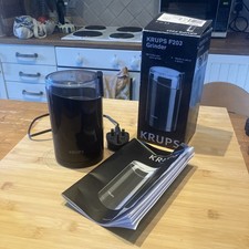 KRUPS Electric Coffee & Spice Grinder F203 (200W) 75g Capacity. VGC!