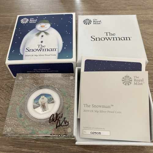 2019 snowman silver proof - snowman,