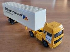Vintage 1993 Corgi Volvo & Articulated P&O Ferrymasters Box Trailer 1:64 Ltd Edn