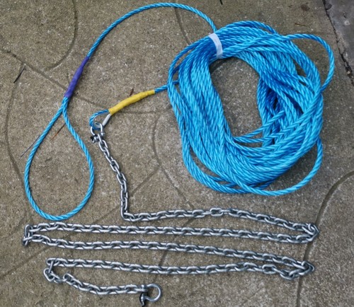 125 foot anchor rope - foot,