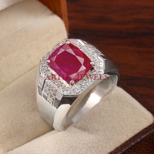 Heated ruby gemstone - heated,