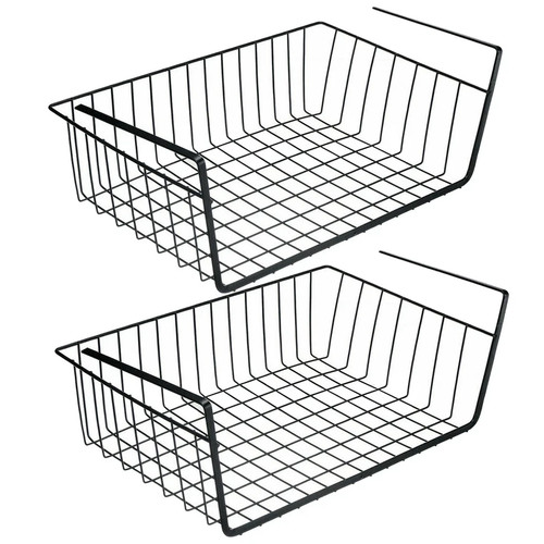 2pcs large under shelf storage - 2pcs,
