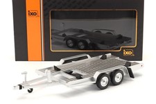 1 : 18 Diecast Model of Car Trailer  in Silver . Diorama, Garage, IXO, NEW!  