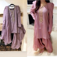 Farshi Salwar Suit Pakistani Eid Party Wear Wedding Salwar Kameez Shalwar Suit