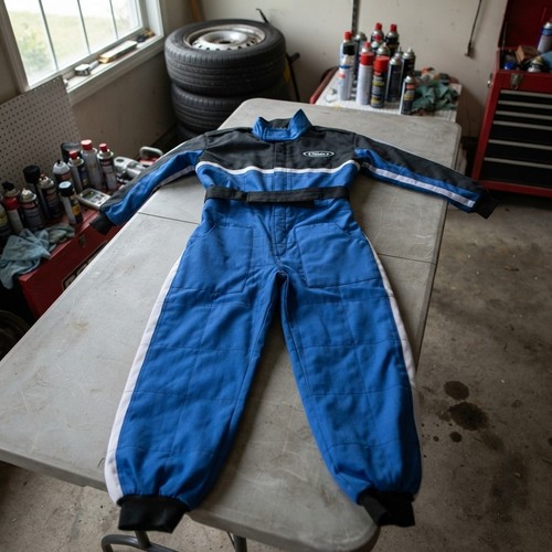 Durable blue kids motocross - blue,