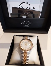 A BEAUTIFUL Gevril Ladies Naples Watch 12404.Brand  New In Box.Worth over £2.000