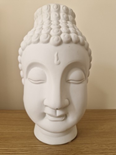 Buddha creamic lamp - creamic,