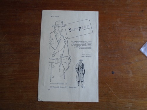Vintage advert simpson of - simpson,