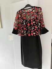 black cape dress