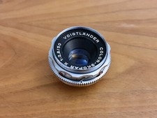 VOIGTLANDER f2.8 50mm COLOR-SKOPAR X LENS for BESSAMATIC & ULTRAMATIC - M1125