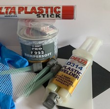 LARGE MOTORCYCLE BIKE PLASTIC repair kit broken split cracked fairing trim lugs 