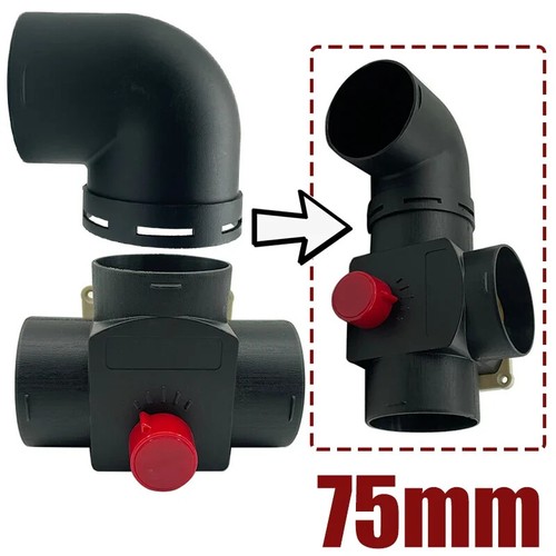75mm air vent ducting t - vent,
