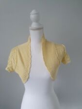 Anybody Yellow Shrug Jacket Size 8 womens 