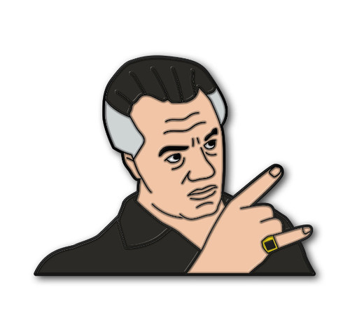 Paulie walnuts enamel pin - enamel,