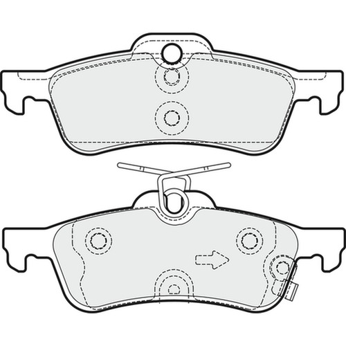 Brake pads set for toyota - brake,