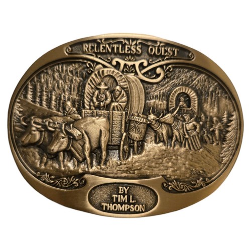 Relentless quest belt buckle - relentless,