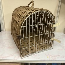 Vintage old   Wicker  Basket