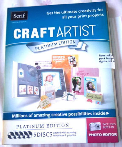 Serif craft artist platinum - craft,
