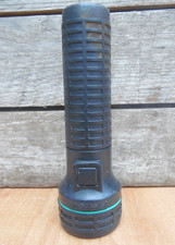 Vintage Retro Original Rubber Body Ever Ready Torch Flashlight Prop