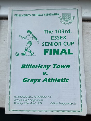 Billericay grays 4 1994 - billericay,