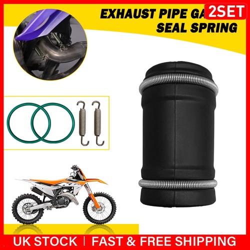Exhaust pipe rubber - 2x,