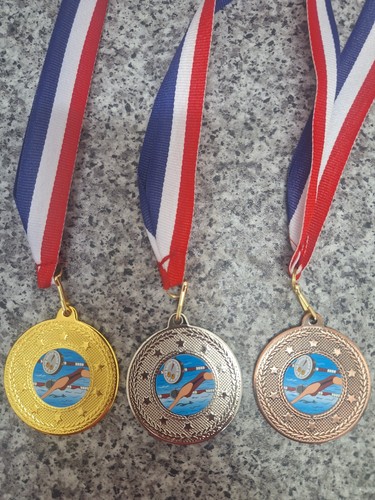 Swimming medals - swimming,