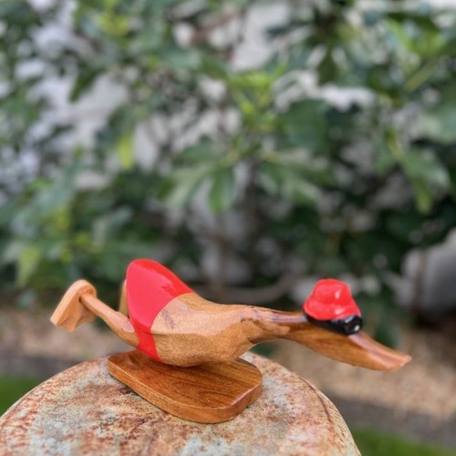 Hand carved and - and,