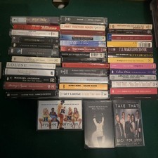 Job Lot of 40+ Cassette Tapes