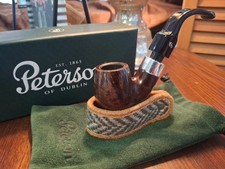 Peterson DeLuxe System 20s Dark Smooth NEW Tobacco Pipe