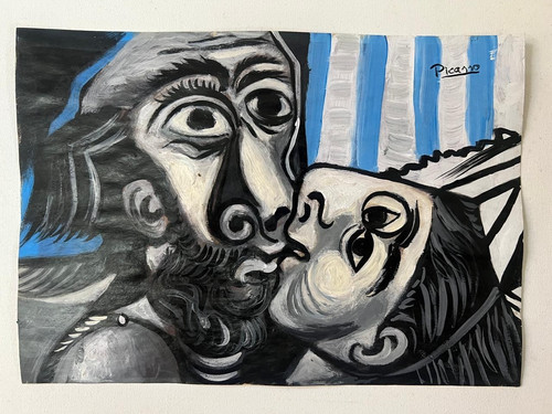 Pablo picasso oil painting - oil,
