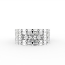 18K White Gold Eternity Ring