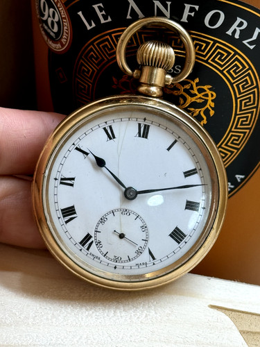 Vintage swiss pocket watch - vintage,