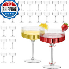 CALBODE 24Pcs Plastic Martini