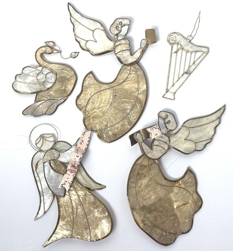 Vtg capiz shell - capiz,