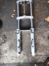 SUZUKI BANDIT 1200 MK1 96 97 98 99 FORKS WITH TOP BOTTOM YOKE BEEN REBUILT 