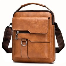 Leather Cross Body Messenger