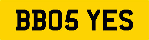 Bbq yes number plate - !,