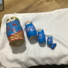 Five Russian Hand Painted