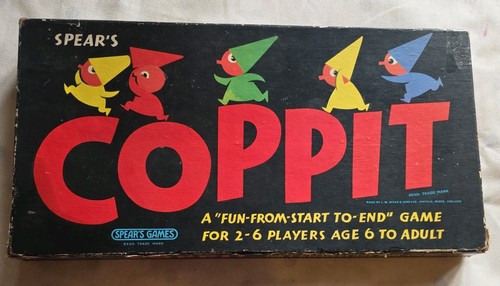 Vintage coppit board - board, game